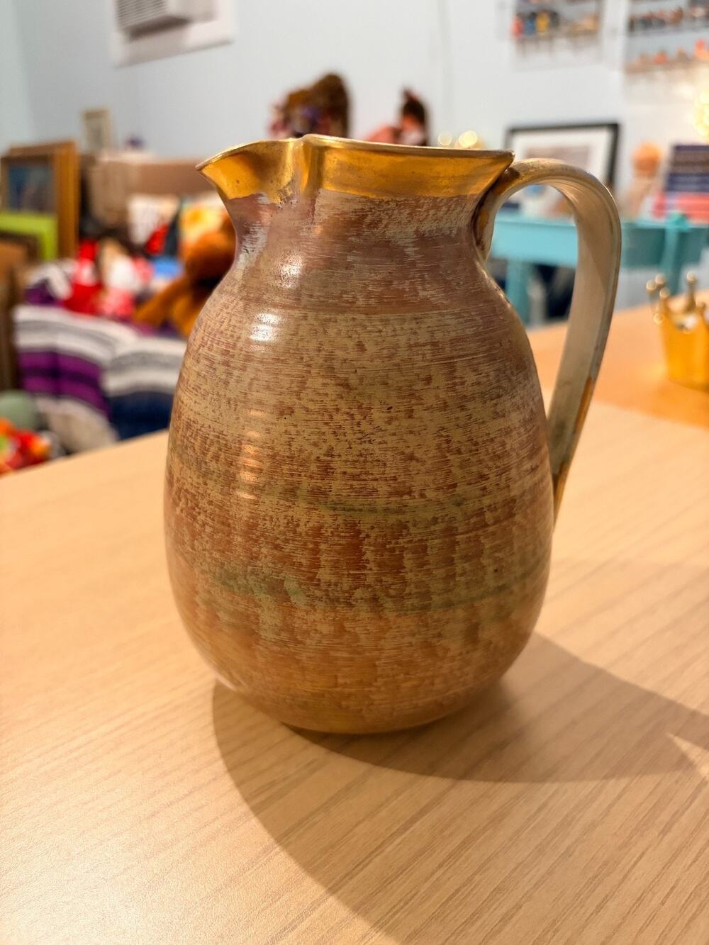 Stangl Pottery Pitcher Trenton NJ 1.5 Pint Stoneware Model 3975 USA